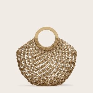 Straw bag